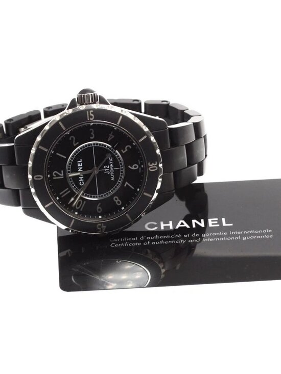 CHANEL J12 H3131 Matte Black Ceramic 42MM Automatic Men\'s Watch_904337 main image 6